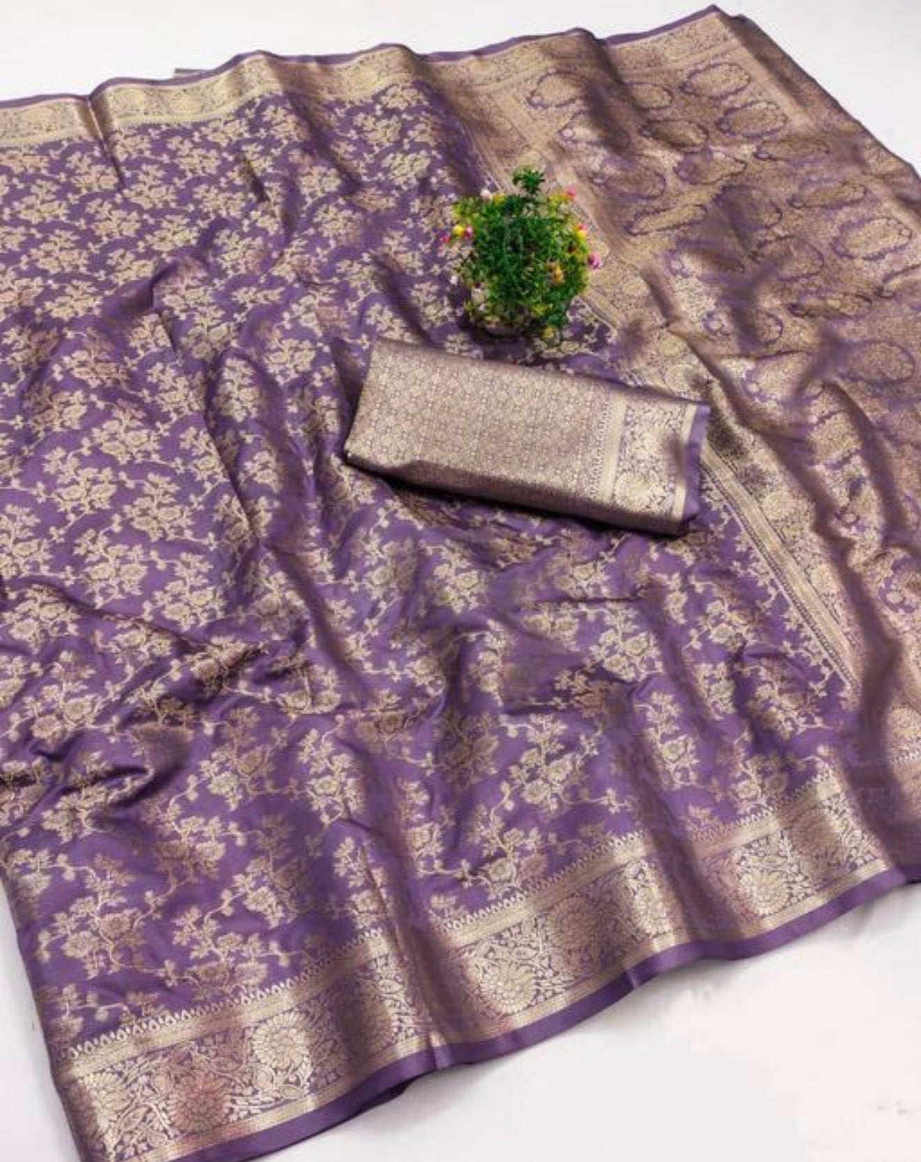Premium Banarasi Zari Saree