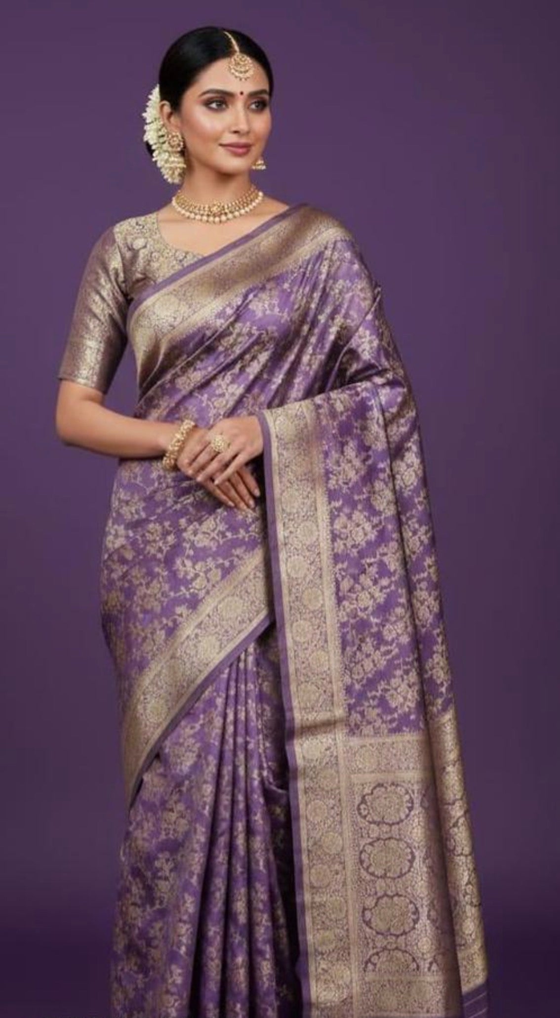 Premium Banarasi Zari Saree