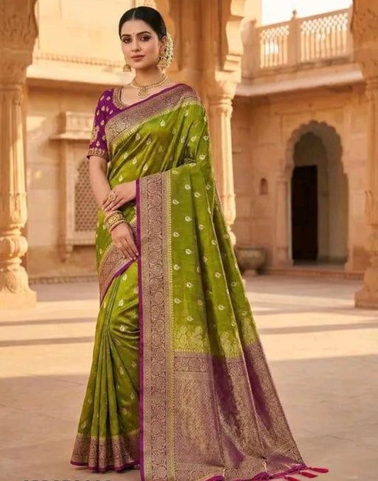 Premium Banarasi Silk Saree