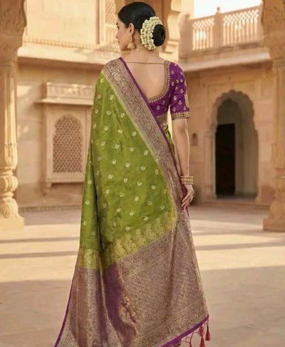 Premium Banarasi Silk Saree
